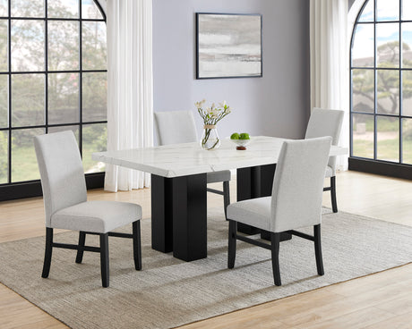 Parkside Dove Dining Set from Crown Mark - Luna Furniture