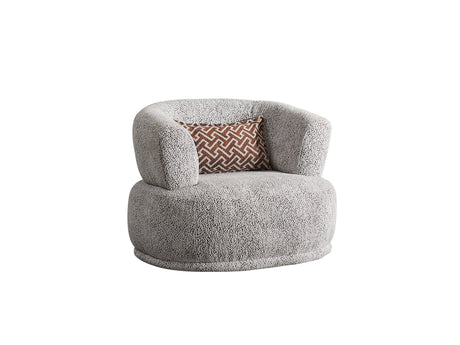 Parma 3-pieces (Sofa & Loveseat & Chair) Livingroom Set in Light Grey from Furnia - Luna Furniture
