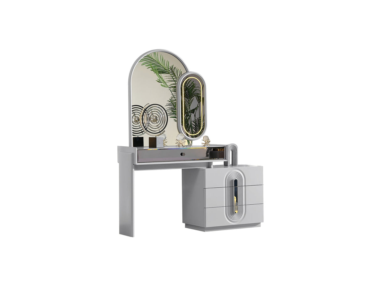 Parma Dresser With Mirror from Furnia - Luna Furniture