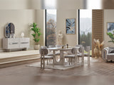 Parma Dining Table, Table 94" from Furnia - Luna Furniture