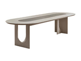 Parma Dining Table, Table 130" from Furnia - Luna Furniture
