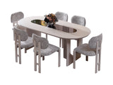Parma Dining Table, Table 110" from Furnia - Luna Furniture