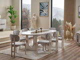 Parma Dining Table, Table 94" from Furnia - Luna Furniture