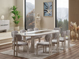 Parma Dining Table, Table 94" from Furnia - Luna Furniture