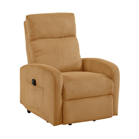 Parsons Yellow Power Lift Chair from Homelegance - Luna Furniture