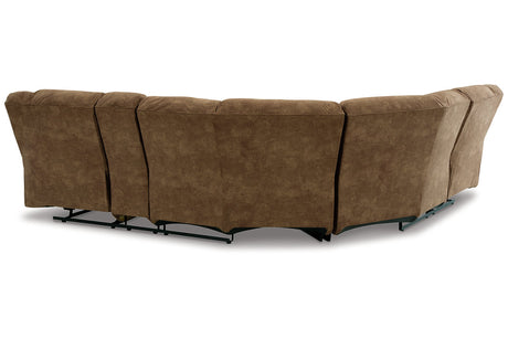 Partymate Brindle 2-Piece Reclining Sectional from Ashley - Luna Furniture