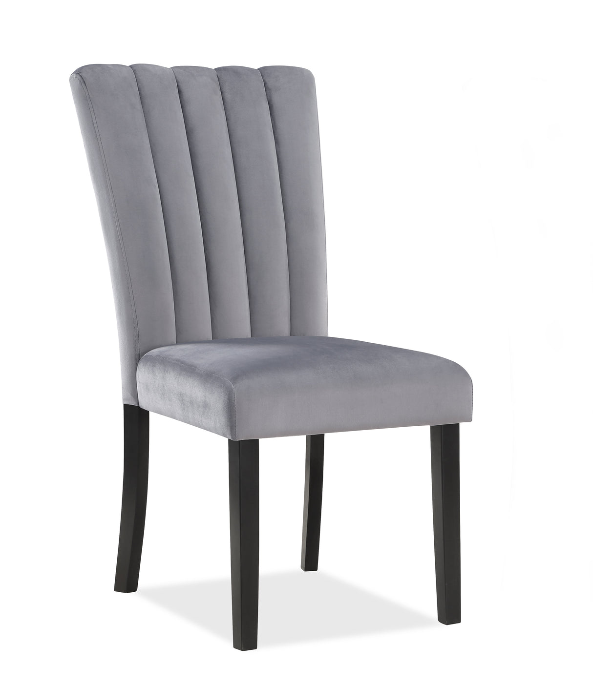 Pascal Gray Dining Chair, Set of 2 from Crown Mark - Luna Furniture
