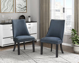 Paulson Blue Gray/Dark Walnut Side Chair, Set of 2 from Homelegance - Luna Furniture