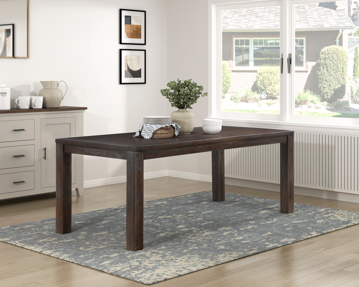 Paulson Dark Brown 79" Dining Table from Homelegance - Luna Furniture