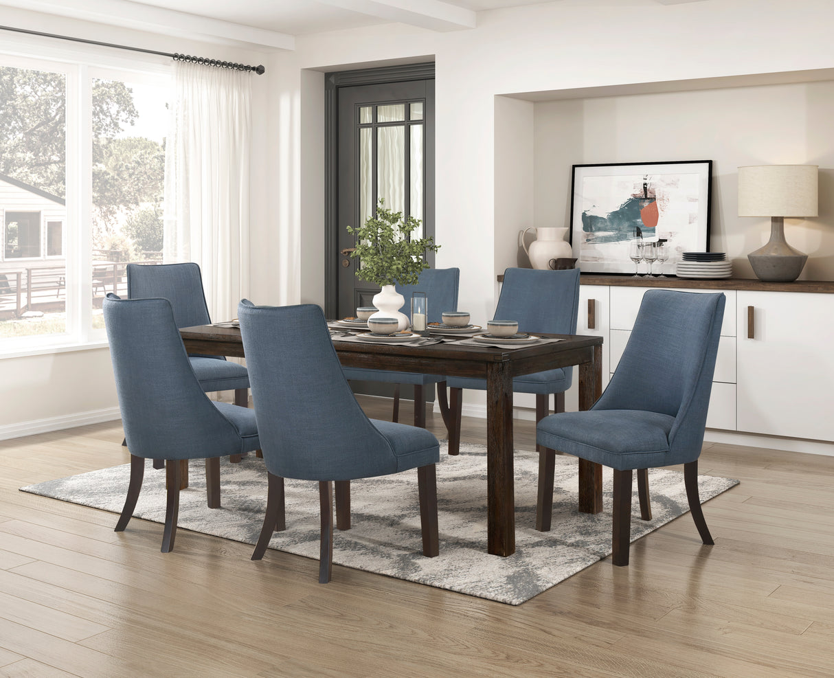 Paulson Dark Brown 79" Dining Table from Homelegance - Luna Furniture