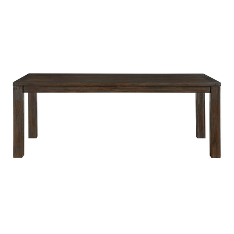 Paulson Dark Brown/Blue Gray 7-Piece 79" Dining Set from Homelegance - Luna Furniture