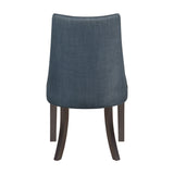 Paulson Dark Brown/Blue Gray 79" Dining Set from Homelegance - Luna Furniture