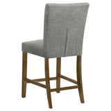 Paxton Gray Upholstered Counter Height Dining Chair, Set of 2 from Coaster - Luna Furniture