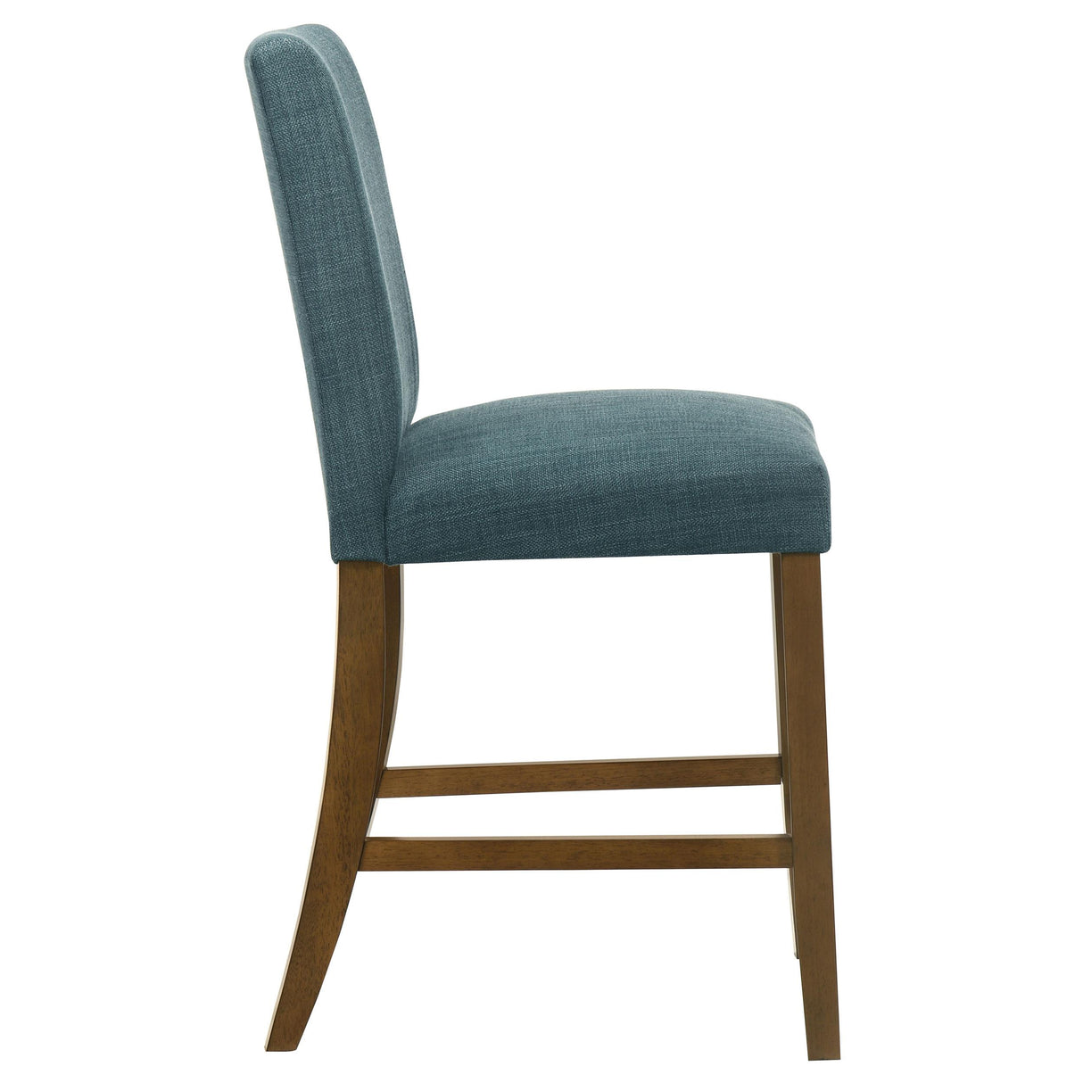 Paxton Teal Blue Upholstered Counter Height Dining Chair, Set of 2 from Coaster - Luna Furniture