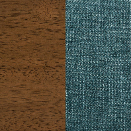 Paxton Teal Blue Upholstered Counter Height Dining Chair, Set of 2 from Coaster - Luna Furniture