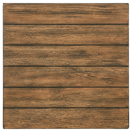 Payne Distressed Brown 2-Piece Coffee and End Table Set from Coaster - Luna Furniture