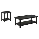Payne Distressed Java 2-Piece Coffee and End Table Set from Coaster - Luna Furniture