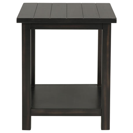Payne Distressed Java 3-Piece Coffee and End Table Set from Coaster - Luna Furniture