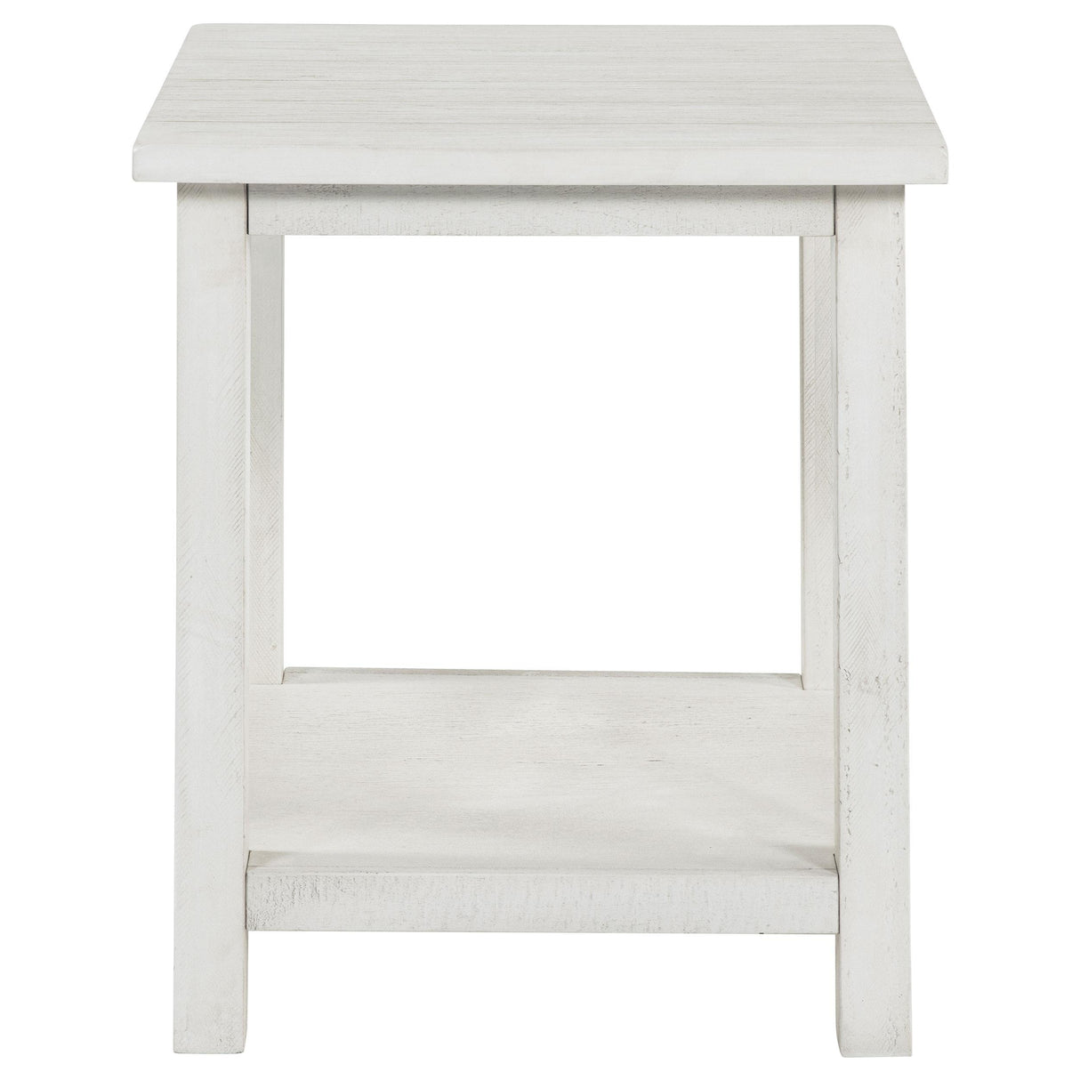 Payne Distressed White 2-Piece Coffee and End Table Set from Coaster - Luna Furniture