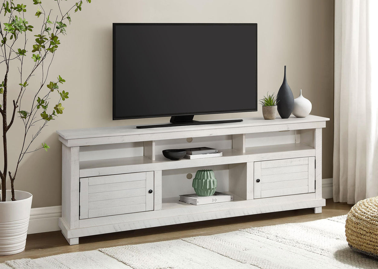 Payne White 70-inch TV Stand Media Console from Coaster - Luna Furniture
