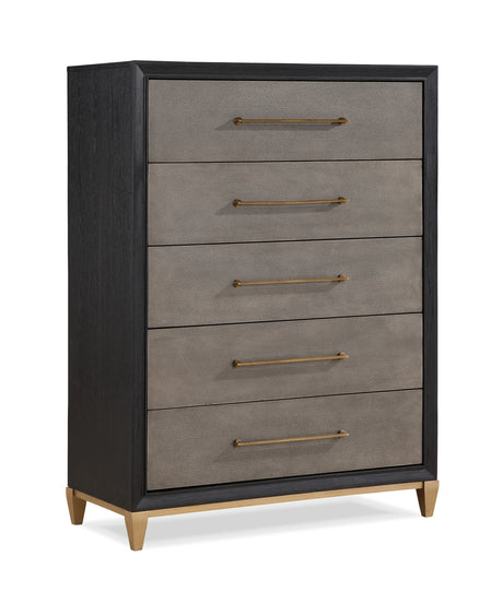 Payson Black/Brown Chest from Crown Mark - Luna Furniture
