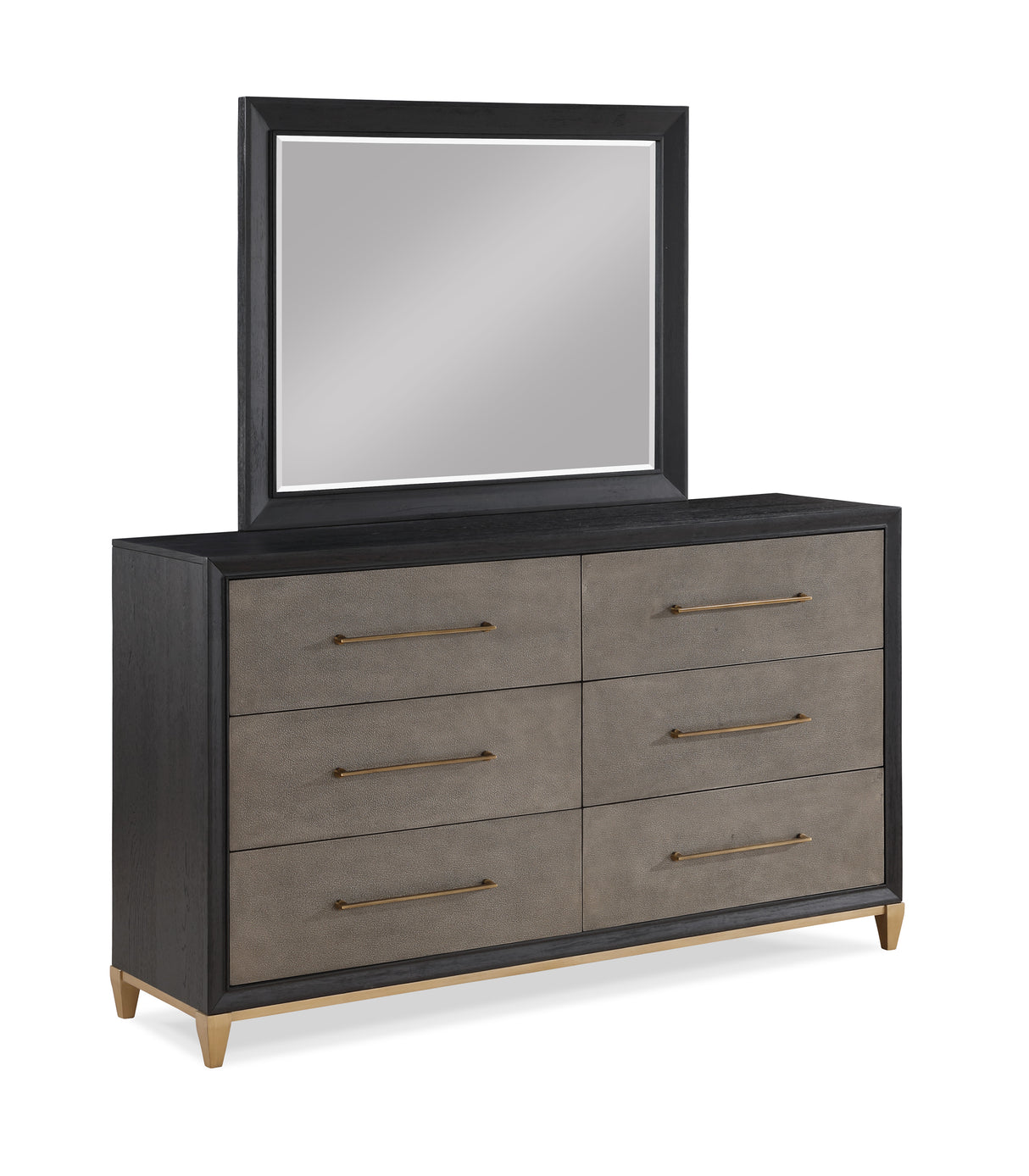 Payson Black/Brown Dresser from Crown Mark - Luna Furniture