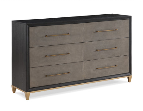 Payson Black/Brown Dresser from Crown Mark - Luna Furniture