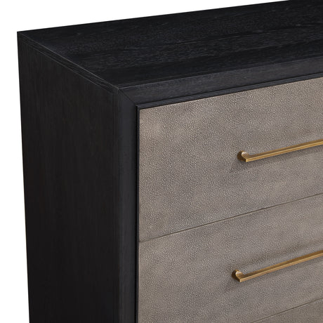 Payson Black/Brown Dresser from Crown Mark - Luna Furniture