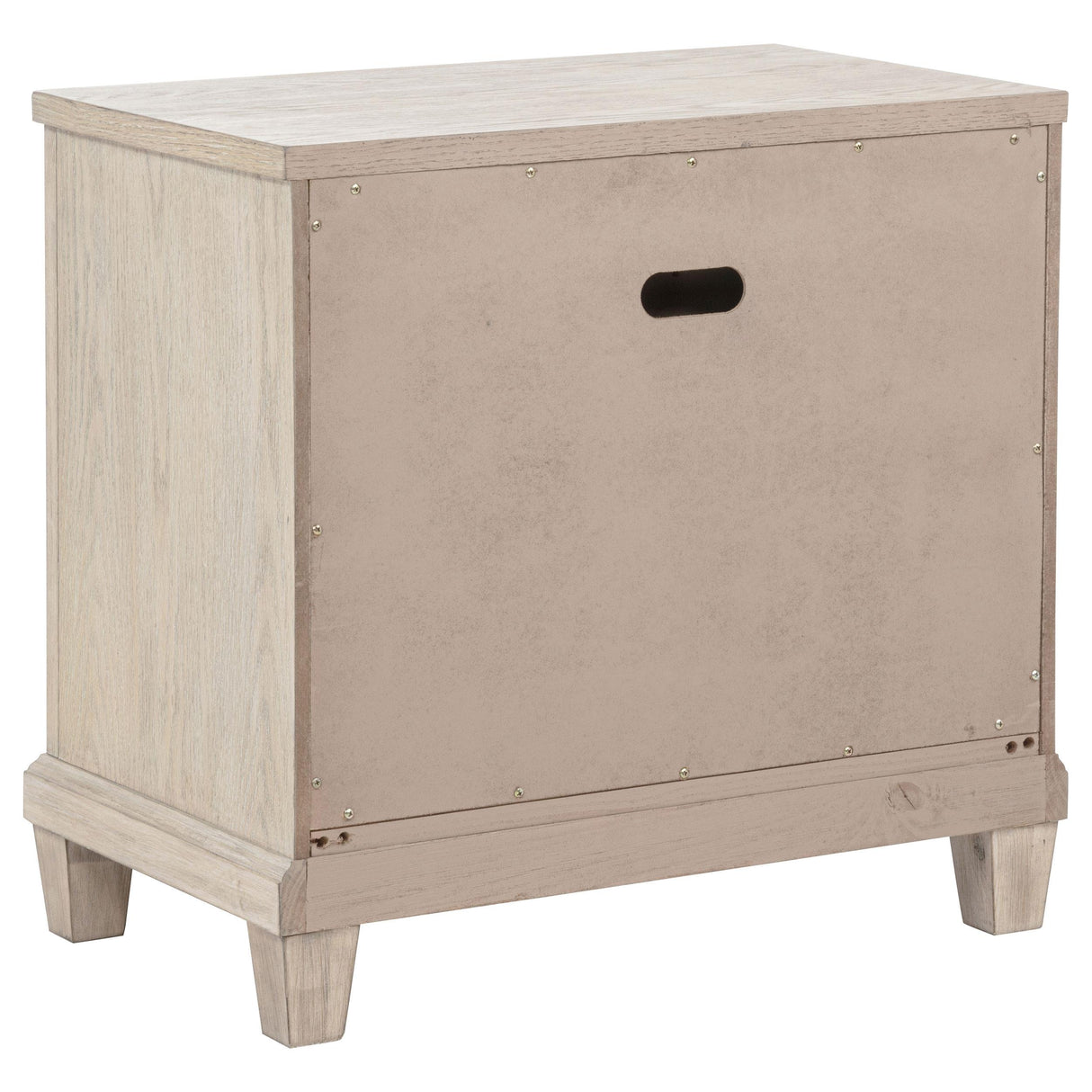 Pembroke Washed Oak 2-Drawer Nightstand from Coaster - Luna Furniture