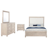 Pembroke Washed Oak 4-Piece Queen Bedroom Set from Coaster - Luna Furniture