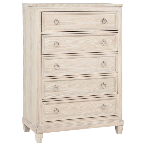 Pembroke Washed Oak 5-Drawer Chest