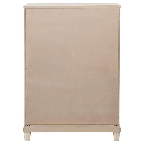 Pembroke Washed Oak 5-Drawer Chest from Coaster - Luna Furniture