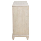 Pembroke Washed Oak 6-Drawer Bedroom Dresser from Coaster - Luna Furniture