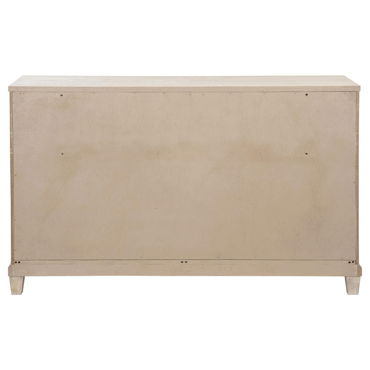 Pembroke Washed Oak 6-Drawer Bedroom Dresser from Coaster - Luna Furniture