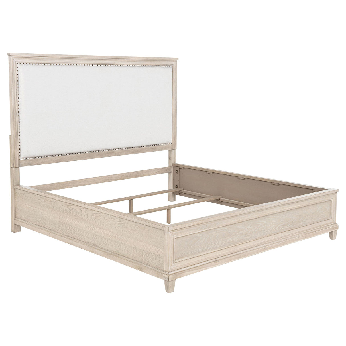 Pembroke Washed Oak 66-inch California King Panel Bed from Coaster - Luna Furniture