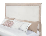 Pembroke Washed Oak 66-inch Eastern King Panel Bed from Coaster - Luna Furniture
