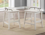 Pendleton Ivory/Honey Oak Counter Height Dining Set from Steve Silver - Luna Furniture