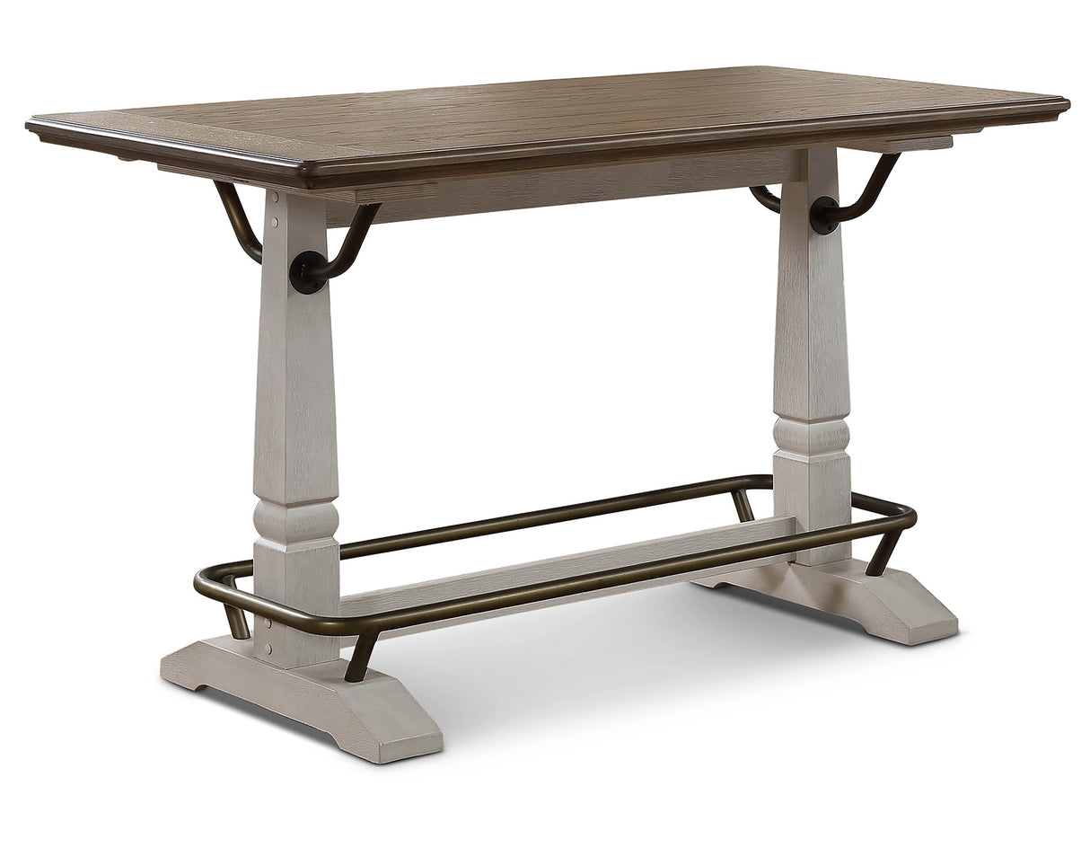Pendleton Two-tone 59.5-inch Counter Height Table from Steve Silver - Luna Furniture