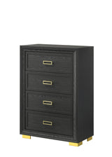 Pepe Black Chest from Crown Mark - Luna Furniture