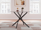Pharwynn Black Dining Table from Ashley Furniture - Luna Furniture