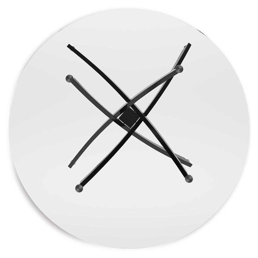 Pharwynn Black Dining Table from Ashley Furniture - Luna Furniture