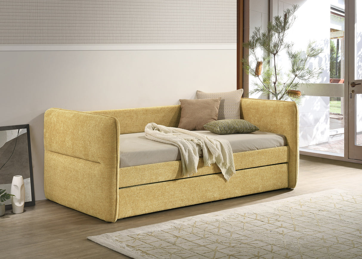 Philipa Gold Daybed with Trundle from Crown Mark - Luna Furniture