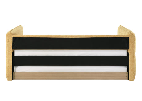 Philipa Gold Daybed with Trundle from Crown Mark - Luna Furniture