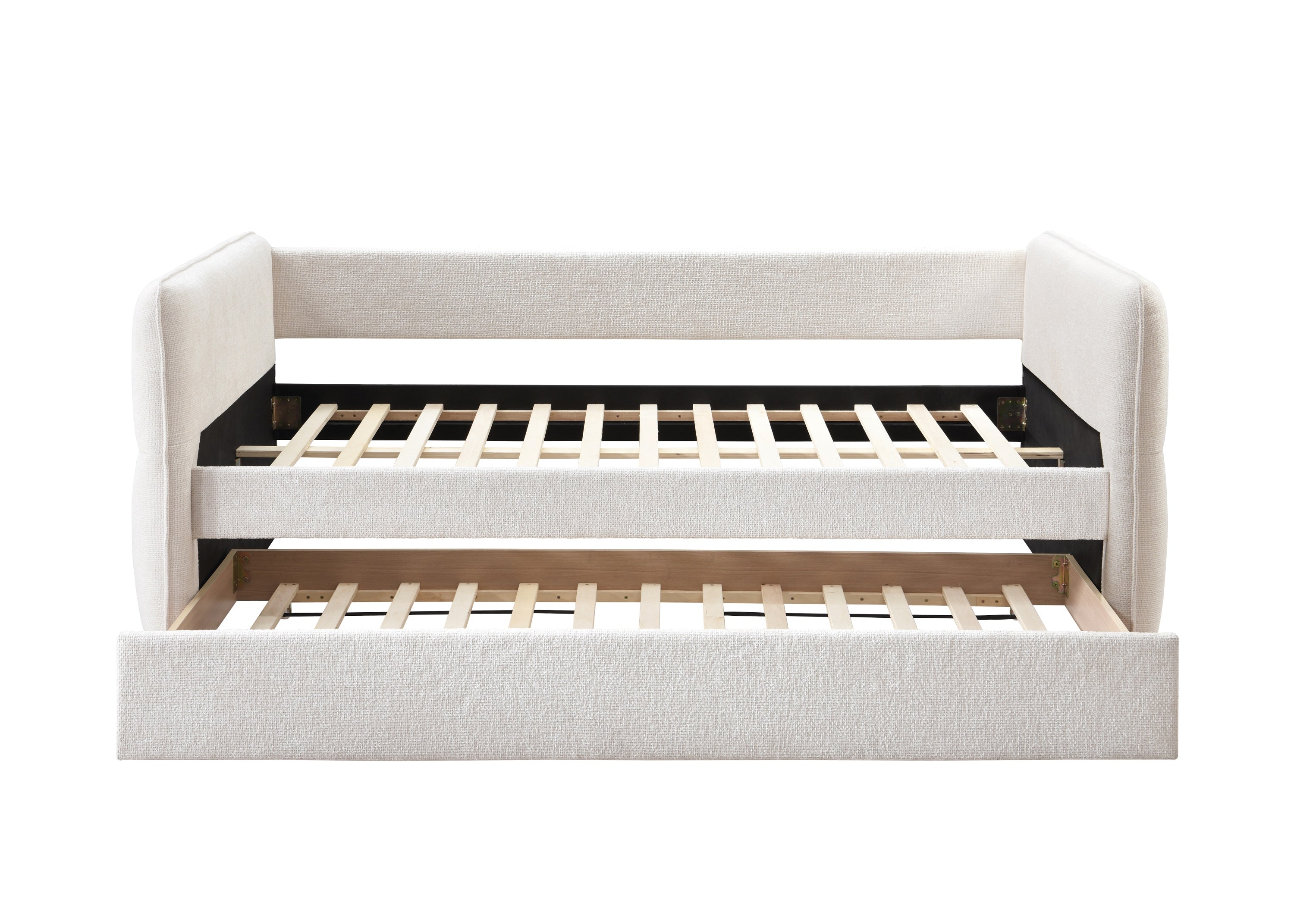 Crown Mark Philipa Oatmeal Twin Daybed with Trundle – Luna Furniture