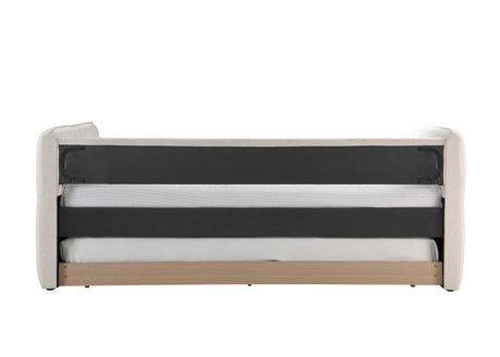 Philipa Oatmeal Twin Daybed with Trundle from Crown Mark - Luna Furniture