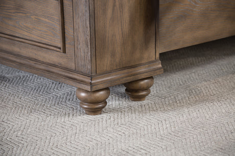 Philomath Aged Oak Queen Bed from Furniture of America - Luna Furniture