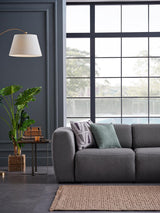 Picasso Oscar Gray Sleeper Sectional from Bellona - Luna Furniture