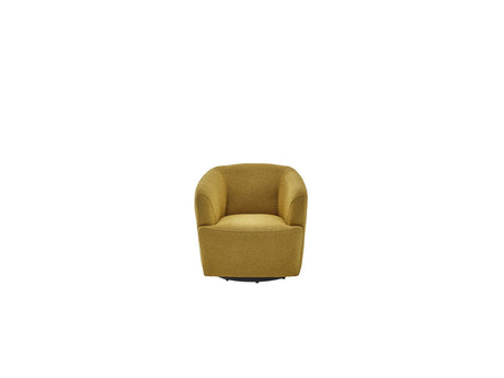 Picasso Oscar Mustard Swivel Chair from Bellona - Luna Furniture