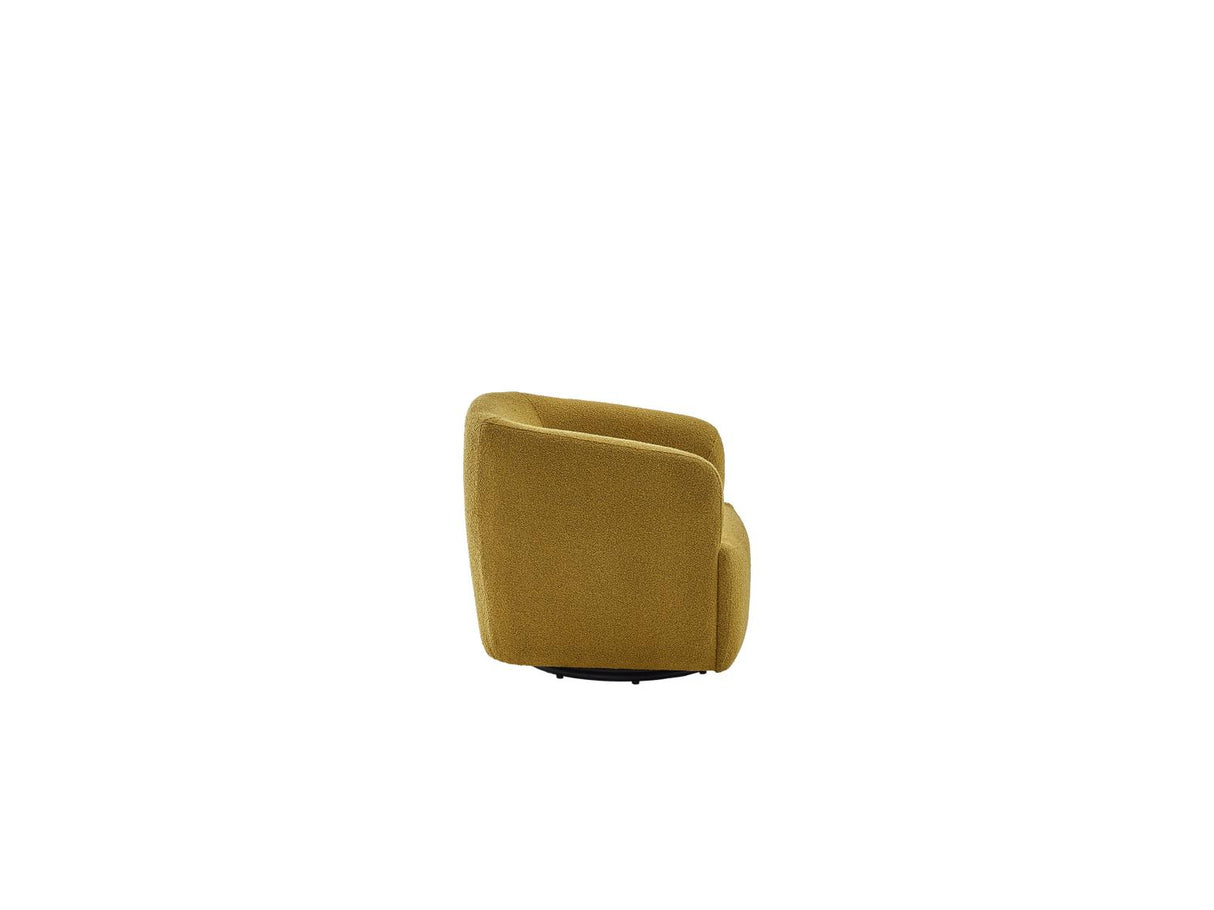 Picasso Oscar Mustard Swivel Chair from Bellona - Luna Furniture
