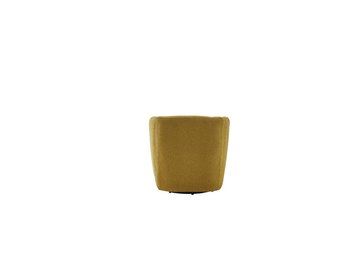 Picasso Oscar Mustard Swivel Chair from Bellona - Luna Furniture